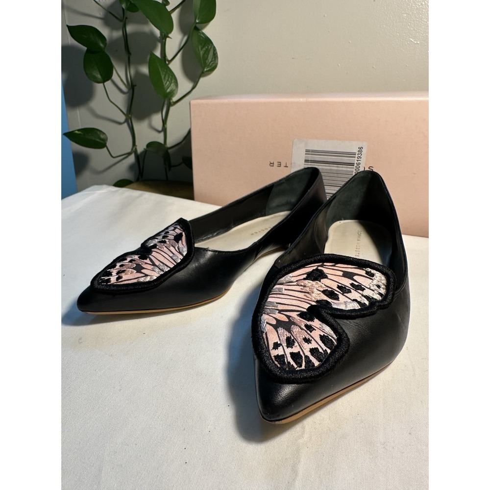 Sophia Webster Butterfly Stiletto Flat Shoes – Women's Designer Flats